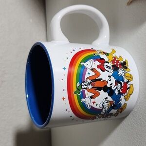 Disney Mug Think Happy Thoughts 20 ounce ceramic coffee cup